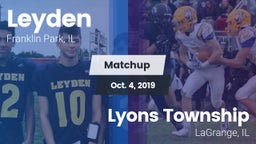Matchup: Leyden vs. Lyons Township  2019