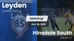Matchup: Leyden vs. Hinsdale South  2019