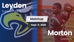 Matchup: Leyden vs. Morton  2020