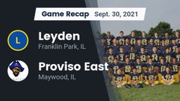 Recap: Leyden  vs. Proviso East  2021