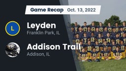 Recap: Leyden  vs. Addison Trail  2022