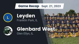 Recap: Leyden  vs. Glenbard West  2023