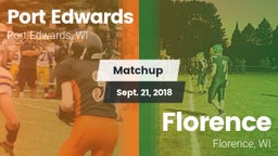 Matchup: Port Edwards vs. Florence  2018