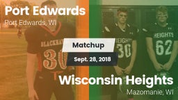 Matchup: Port Edwards vs. Wisconsin Heights  2018