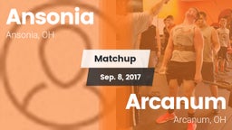 Matchup: Ansonia vs. Arcanum  2017
