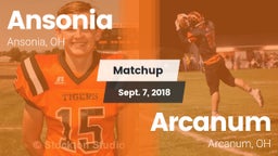 Matchup: Ansonia vs. Arcanum  2018