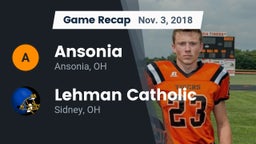 Recap: Ansonia  vs. Lehman Catholic  2018