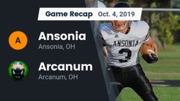 Recap: Ansonia  vs. Arcanum  2019