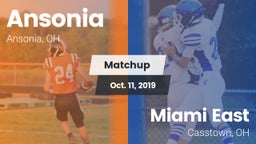 Matchup: Ansonia vs. Miami East  2019