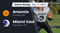Recap: Ansonia  vs. Miami East  2019