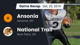 Recap: Ansonia  vs. National Trail  2019