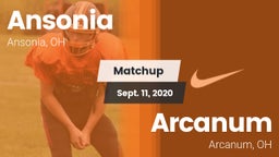 Matchup: Ansonia vs. Arcanum  2020