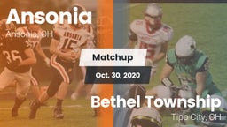 Matchup: Ansonia vs. Bethel Township  2020