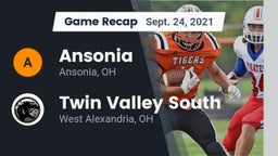 Recap: Ansonia  vs. Twin Valley South  2021