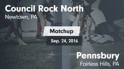 Matchup: Council Rock North vs. Pennsbury  2016
