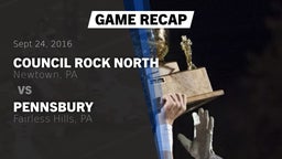 Recap: Council Rock North  vs. Pennsbury  2016
