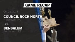 Recap: Council Rock North  vs. Bensalem  2016