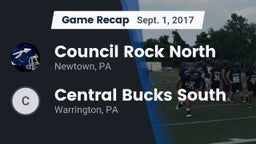 Recap: Council Rock North  vs. Central Bucks South  2017