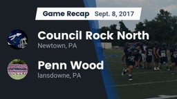 Recap: Council Rock North  vs. Penn Wood  2017