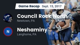 Recap: Council Rock North  vs. Neshaminy  2017