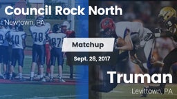 Matchup: Council Rock North vs. Truman  2017