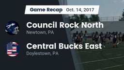 Recap: Council Rock North  vs. Central Bucks East  2017