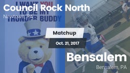 Matchup: Council Rock North vs. Bensalem  2017