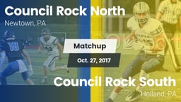 Matchup: Council Rock North vs. Council Rock South  2017