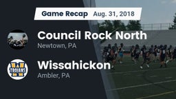 Recap: Council Rock North  vs. Wissahickon  2018