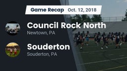 Recap: Council Rock North  vs. Souderton  2018