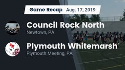 Recap: Council Rock North  vs. Plymouth Whitemarsh  2019
