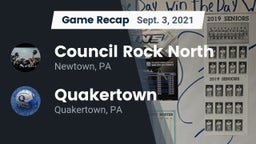 Recap: Council Rock North  vs. Quakertown  2021