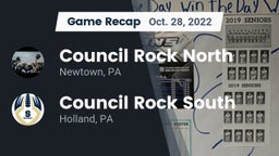 Recap: Council Rock North  vs. Council Rock South  2022