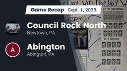 Recap: Council Rock North  vs. Abington  2023