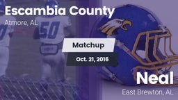 Matchup: Escambia County vs. Neal  2016