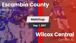 Matchup: Escambia County vs. Wilcox Central  2017