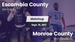 Matchup: Escambia County vs. Monroe County  2017
