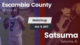 Matchup: Escambia County vs. Satsuma  2017