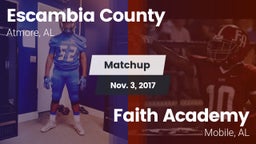 Matchup: Escambia County vs. Faith Academy  2017