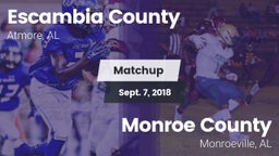 Matchup: Escambia County vs. Monroe County  2018