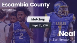 Matchup: Escambia County vs. Neal  2018