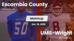 Matchup: Escambia County vs. UMS-Wright  2018