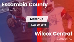 Matchup: Escambia County vs. Wilcox Central  2019