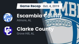Recap: Escambia County  vs. Clarke County  2019