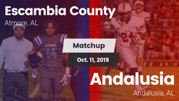 Matchup: Escambia County vs. Andalusia  2019