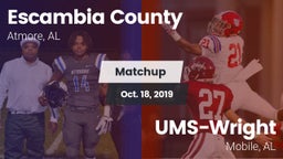 Matchup: Escambia County vs. UMS-Wright  2019