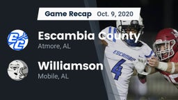 Recap: Escambia County  vs. Williamson  2020