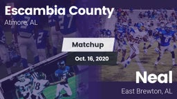 Matchup: Escambia County vs. Neal  2020