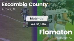 Matchup: Escambia County vs. Flomaton  2020