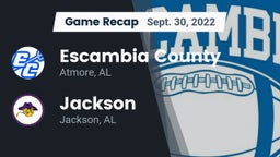 Recap: Escambia County  vs. Jackson  2022